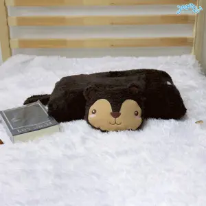 3in1 Squirrel Cushion Blanket