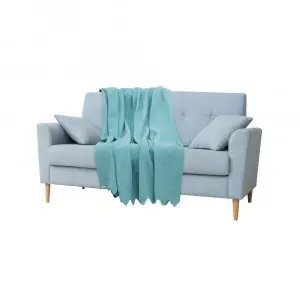 Aqua Fleece Blanket