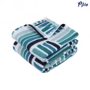 Bamboo Interwine Printed Fleece Blanket