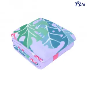 Bird of Paradise Printed Fleece Blanket