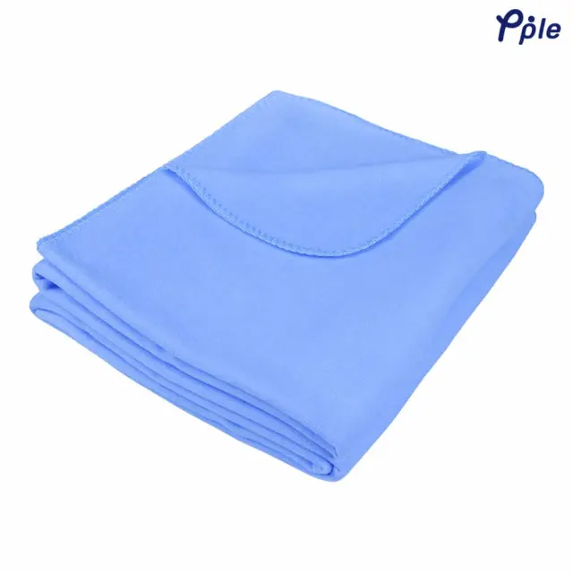 Blue 2D Multicolor Polar Fleece Blanket