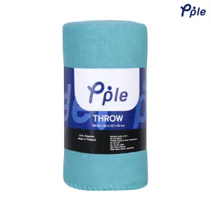 Blue 3F Multicolor Polar Fleece Throw