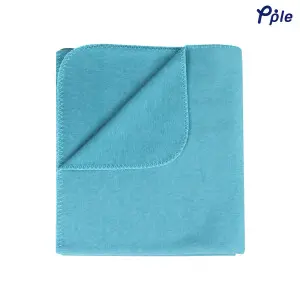 Blue 3F Multicolor Polar Fleece Throw