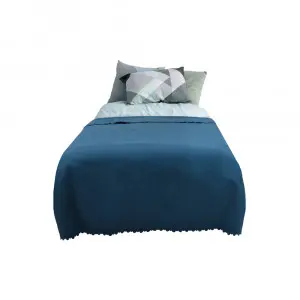 Blue Moon Throw Blanket