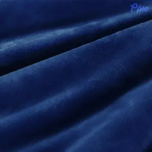 Blue Solid Mink Blanket (5-6 ft)