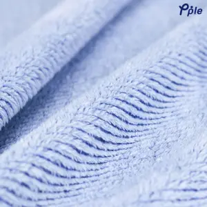 Blue Stripe Frosted Plush Blanket