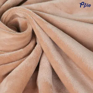 Brown Luxury Velvet Sharpa Blanket