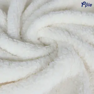 Cream Soft Lightweight Sherpa Blanket