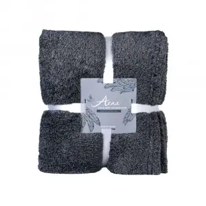 Dark Grey Ultra Soft Blanket