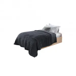 Dark Grey Ultra Soft Blanket