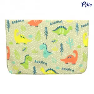 Dinosaur Gang Printed Fleece Baby Blanket