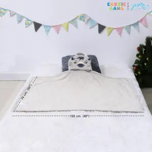 Eazzie gang Eddie portable cushion blanket