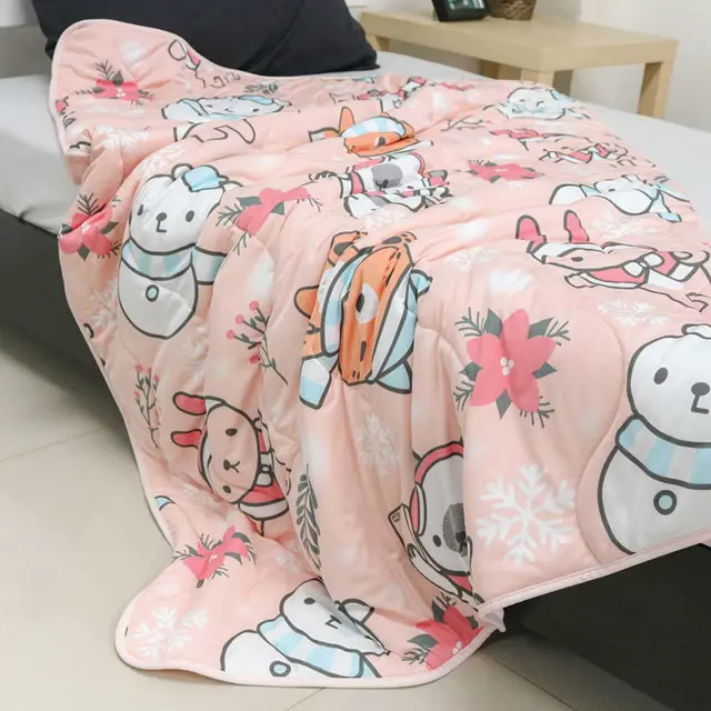 EPICO's Eazzie Gang Printed Polyester Baby Comforter, Playful Winter Pattern