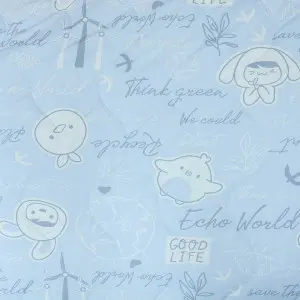 EPICO's Echo World Printed Quilt Comforter, Blue