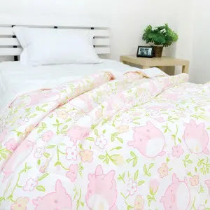 EPICO's Echo World Printed Recycled Polyester Baby Comforter, Puffy the Bird Pattern