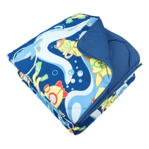 EPICO's Error Chick Printed Quilt Comforter, Blue