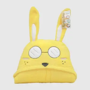 EPICO's Temote Gang Character Plush Polyester Hooded Blanket, Yellow