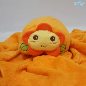 Flower Bolster Cushion Blanket