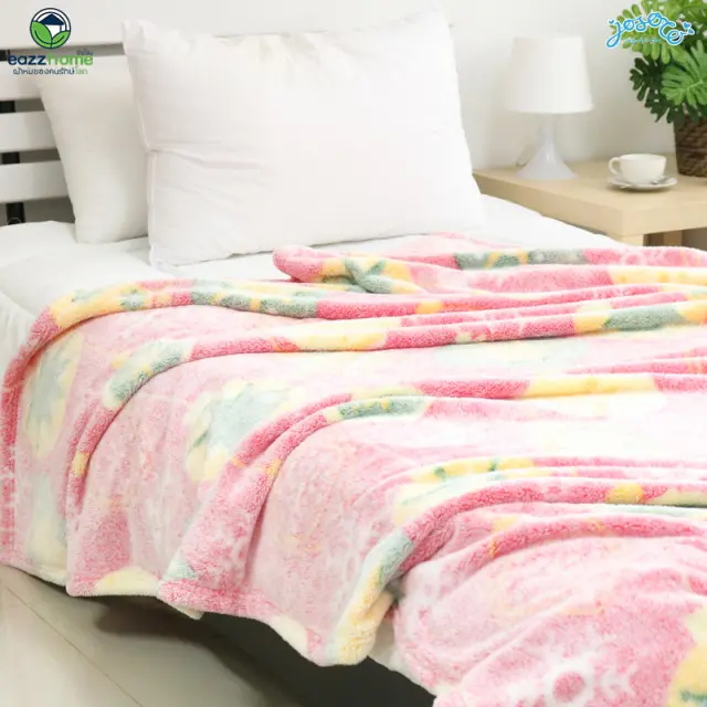 Flower jingle moldy printed blanket