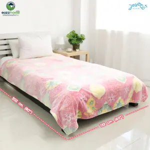 Flower jingle moldy printed blanket