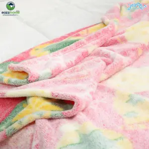 Flower jingle moldy printed blanket