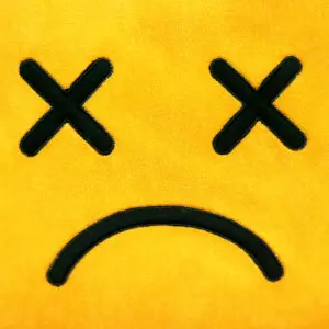 Frown face emoji