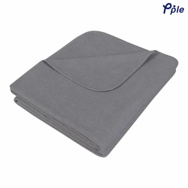 Grey 1F Multicolor Polar Fleece Blanket