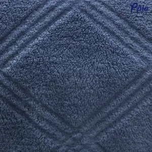 Grey Cosy Sheared Plush Reversible Blanket