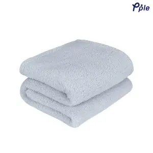Grey Soft Lightweight Sherpa Throw