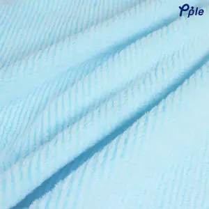 Ocean Stripe Frosted Plush Blanket