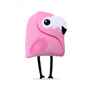 Pinky Flamingo Cushion Blanket