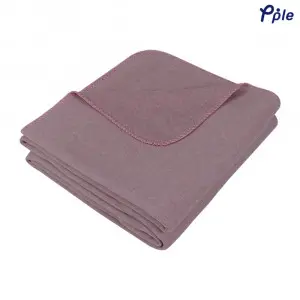 Plum 1F Multicolor Polar Fleece Throw