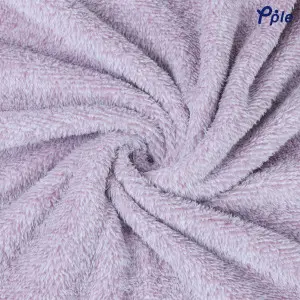 Plum Frosted Plush Throw