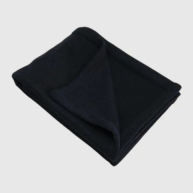 Polyester Sweater Blanket, Clasic Dark Grey