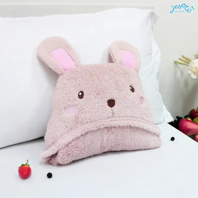 Rabbit Hooded Blanket