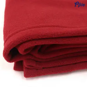 Red Polar Fleece Monk Blanket