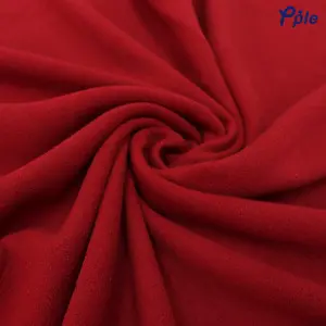 Red Polar Fleece Monk Throw