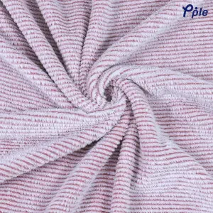 Rosewood Stripe Frosted Plush Throw