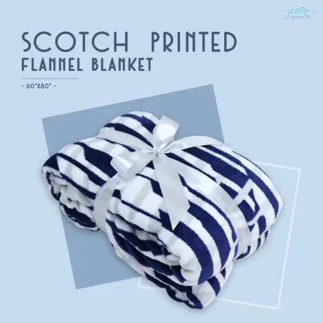 Scotch Printed Flannel Blanket