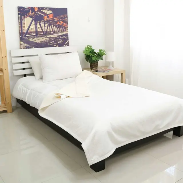 Sherpa Blanket, Cream