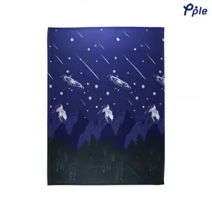 Shooting Star Printed Fleece Blanket