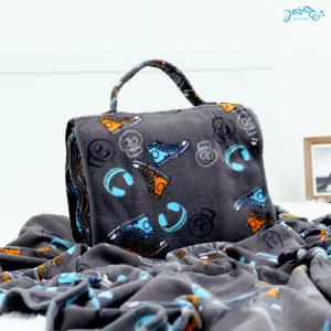 Skull Travel Blanket