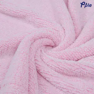 Sweet Pink Cotton Candy Sherpa Blanket