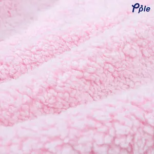 Sweet Pink Cotton Candy Sherpa Throw