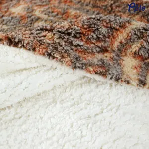 Tiger Stripes Sherpa Blanket