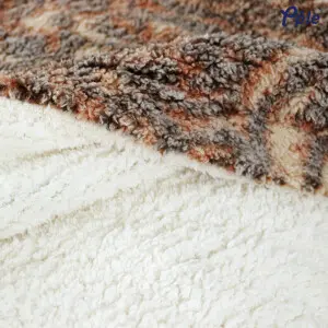 Tiger Stripes Sherpa Throw