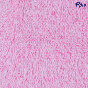 Vivid Pink Frosted Plush Throw