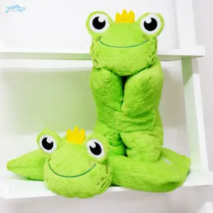 3in1 Frog Cushion Blanket