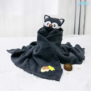 3in1 Raccoon Cushion Blanket