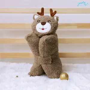 3in1 Reindeer Cushion Blanket